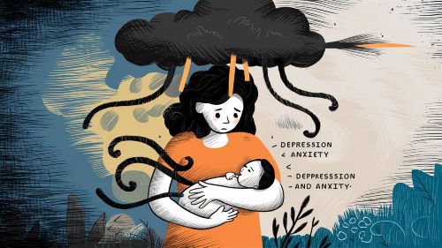 How Depression and Anxiety Overlap After Birth